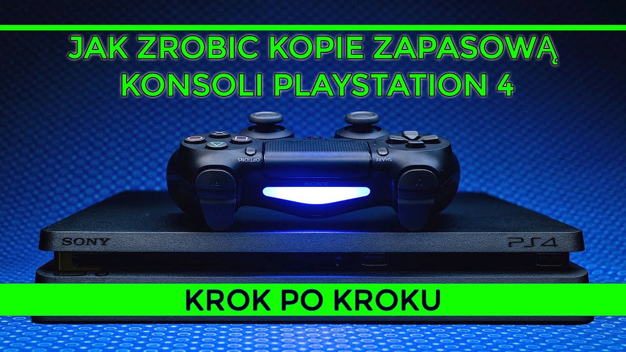 Jak zrobic kopie zapasowa konsoli PS4 - Krok po Kroku / PS4 Backup Tutorial #02
