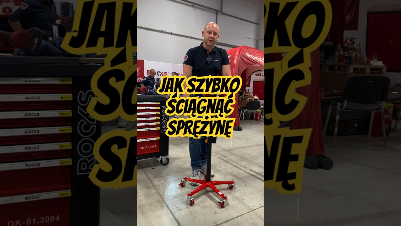 Jak szybko ściągnąć sprężynę? To proste ze ściągaczem #ROOKS | OK-08.0143
