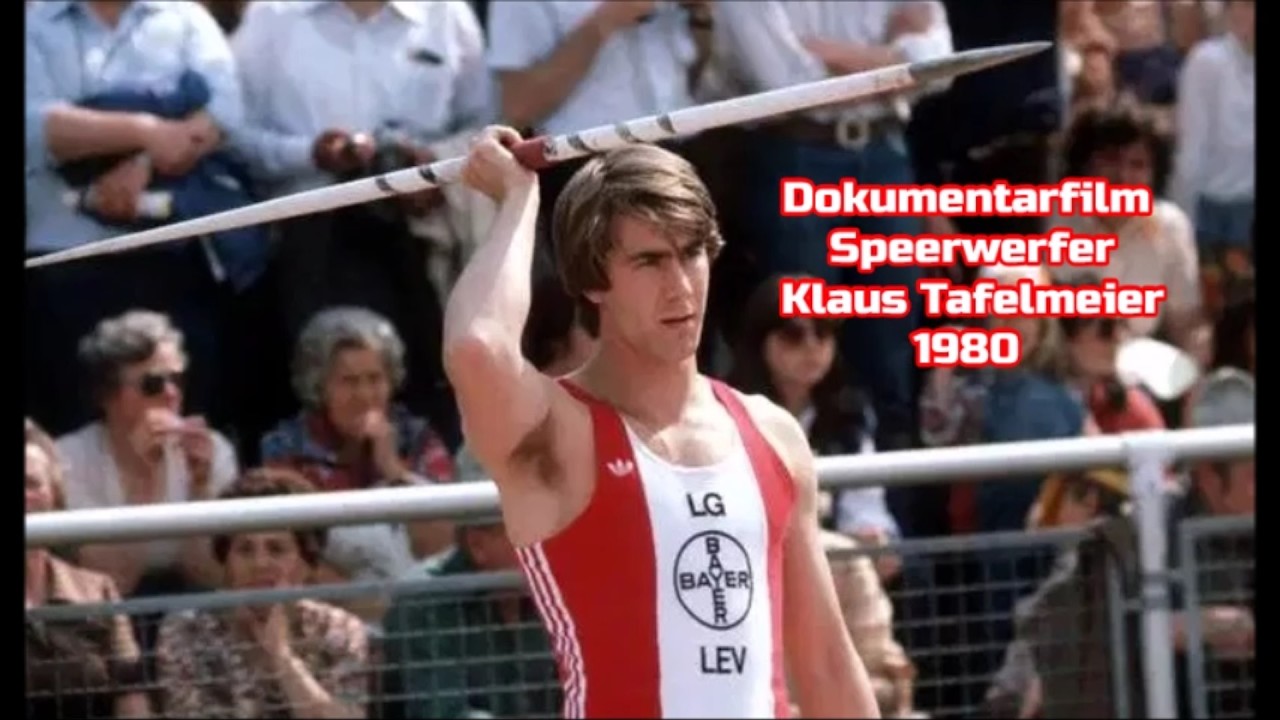 Dokumentarfilm Speerwerfer Klaus Tafelmeier 1980 .