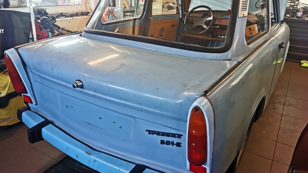 Trabant 601s, zakup, naprawa, jazda :)