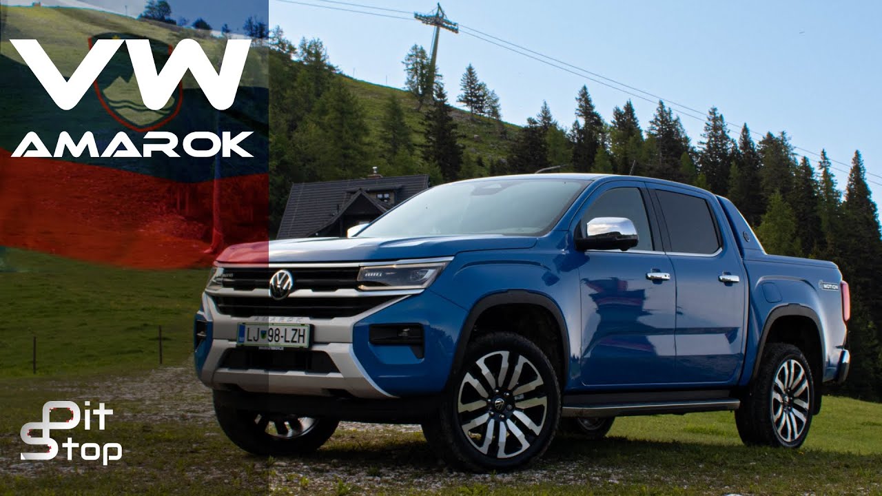 Novi VW Amarok: Testna vožnja in vzpon na Krvavec