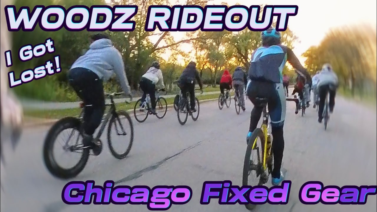 First WOODZ Trail Ride Out Experience | POV Brakeless FIXED GEAR