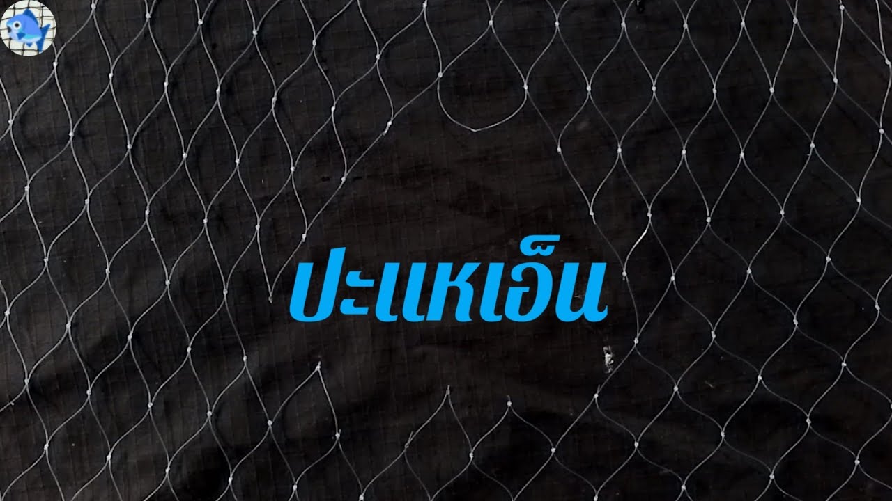 วิธีการปะแหเอ็น (Fishing net repair)
