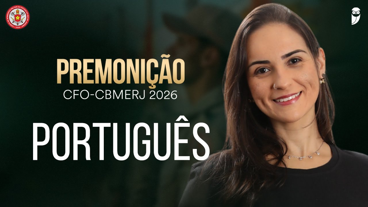 Premonição CFO-CBMERJ 2026 - Português - Prof. Fabíola Soares