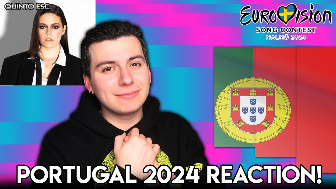Iolanda - Grito Reaction - Eurovision 2024(Portugal) - Quinto ESC