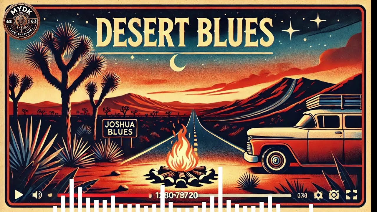Desert Blues • Night Road Journey | Live Radio