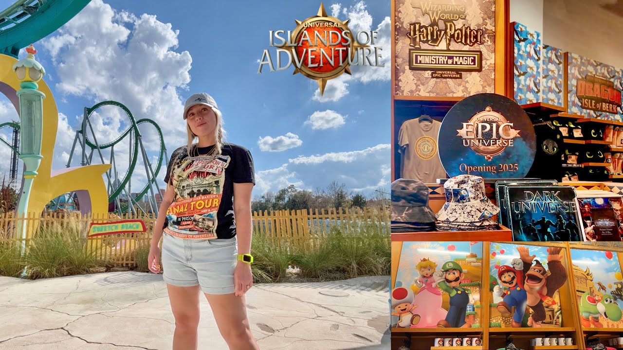 NEW Epic Universe Merch at Islands of Adventure + Croissant Moon Bakery, Rides & BEST Views!