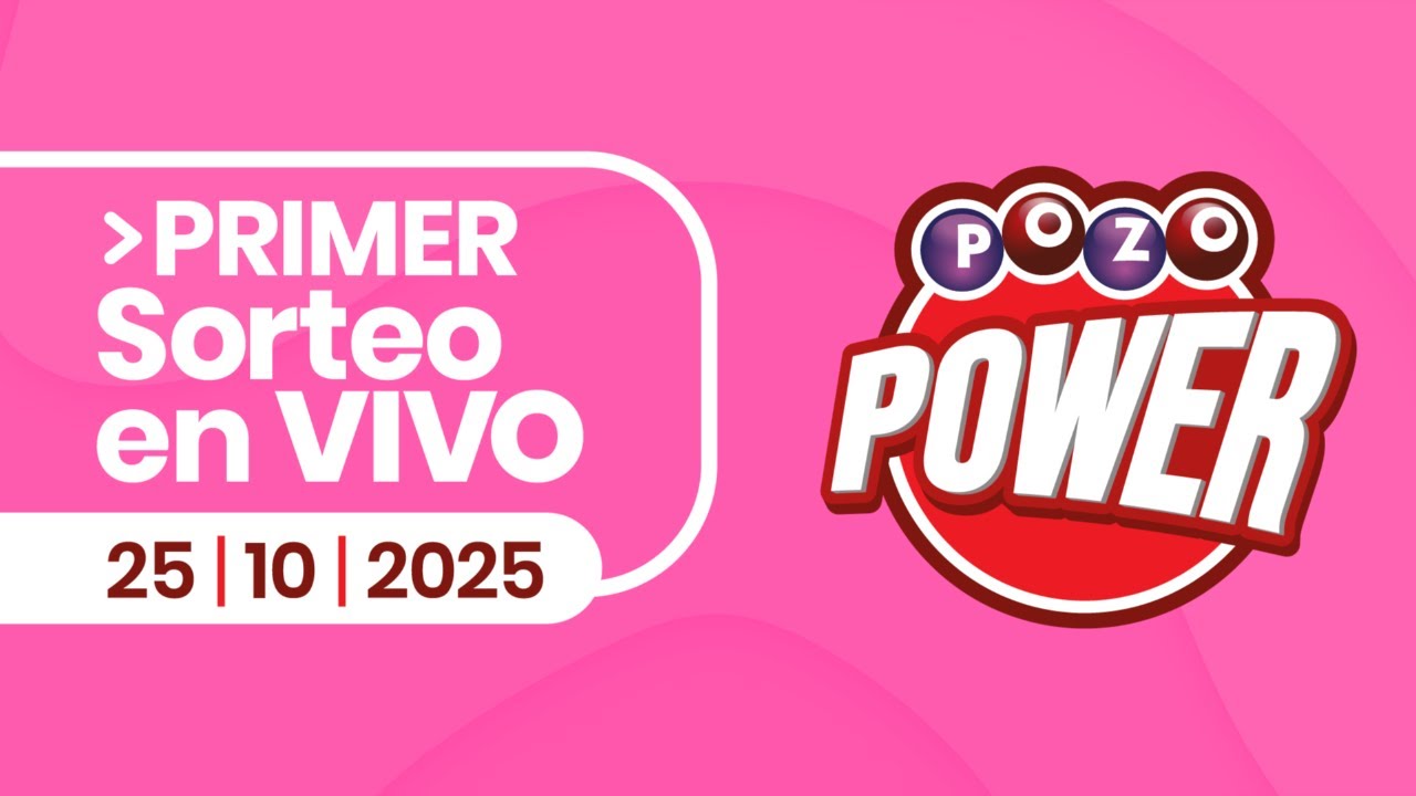 Sorteo PozoPower | Primer gran sorteo de S/25 MILLONES (25/10/2025)