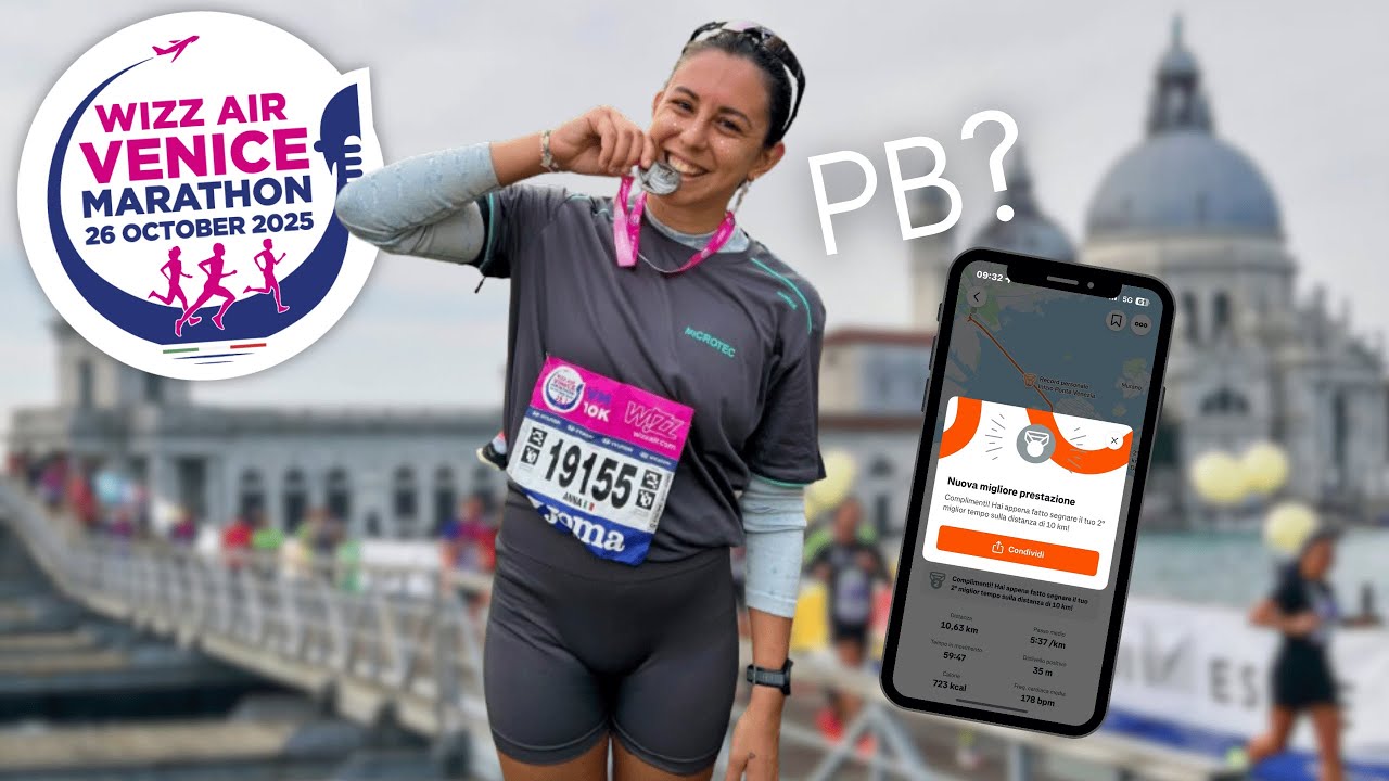 Provo il PB alla VeniceMarathon 2025