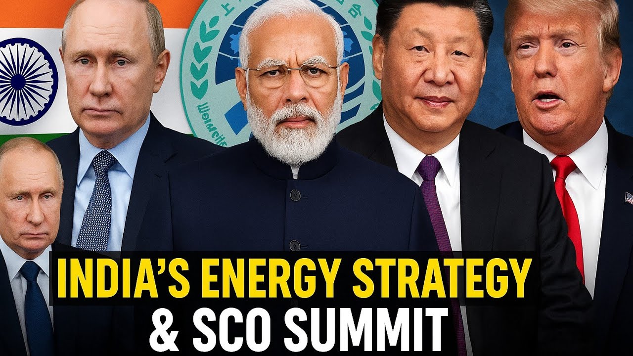 India&rsquo;s Energy Strategy & SCO Summit  2025| Ukraine War Impact on India Explained 