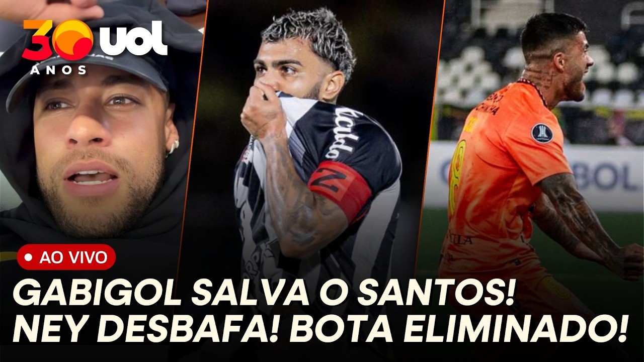 MIRASSOL X SANTOS! BOTAFOGO ELIMINADO! ROGER MACHADO APRESENTADO NO SÃO PAULO! NEYMAR DESABAFA!