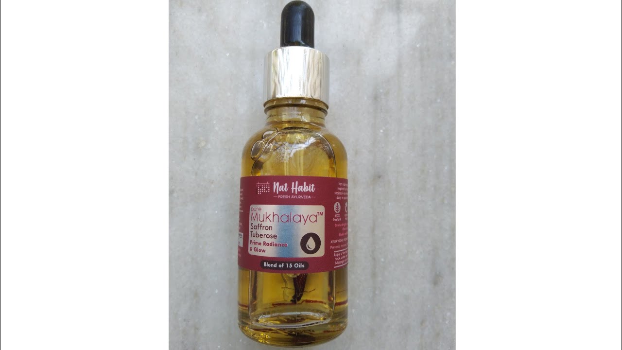 #nat Habit# Mukhalaya face oil #blend of 15oils , worth buying or not?