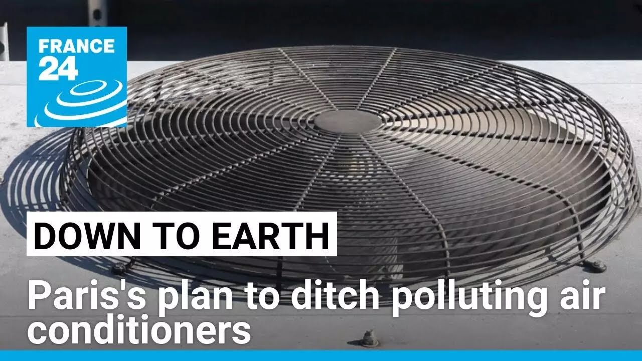 Paris's plan to ditch ACs and expand urban cooling system &bull; FRANCE 24 English