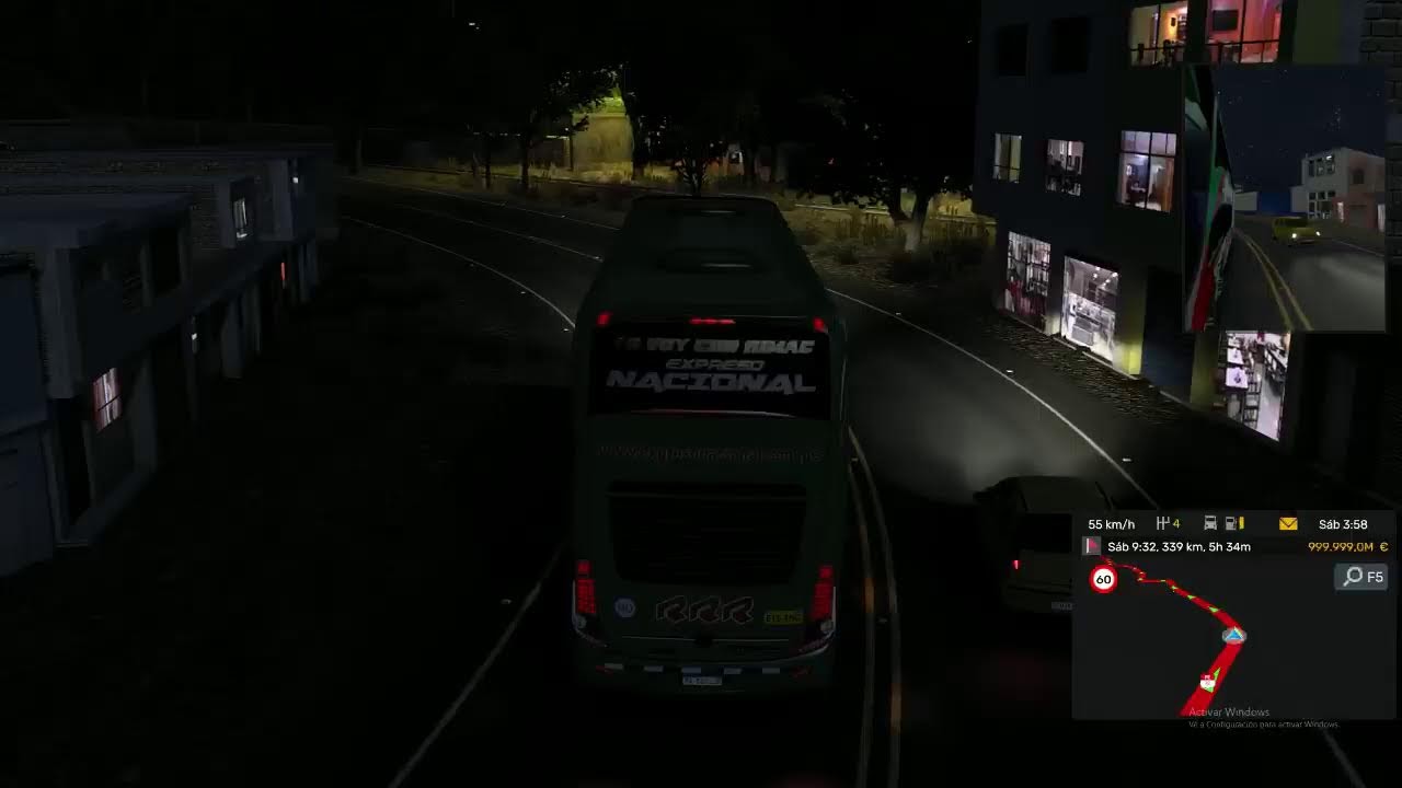 Jugando al ETS2 mapa peru con buses peruanos! full baje