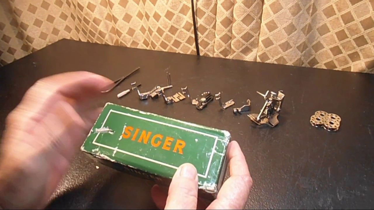The Singer Model 301 Attachment Set