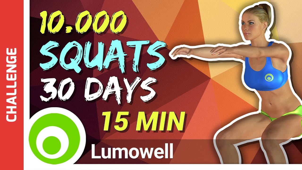 30 Day 10,000 SQUAT Challenge | Perfect Butt And Thigh Workout