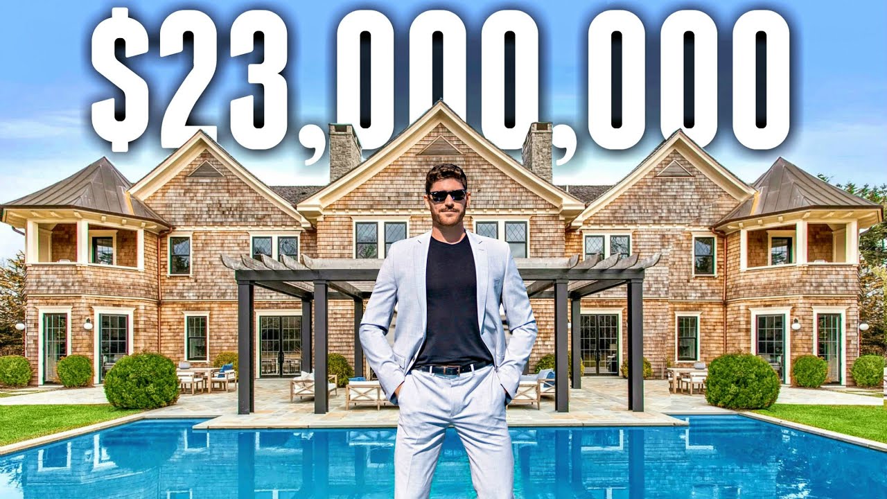 INSIDE a $23 MILLION Classic Hamptons Mansion | House Tour