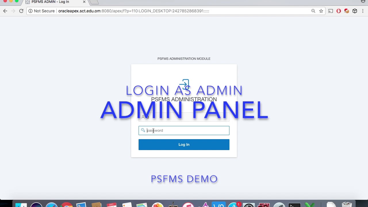PRIVATE SCHOOL FEES MANAGEMENT SYSTEM v1.0 - PSFMS DEMO