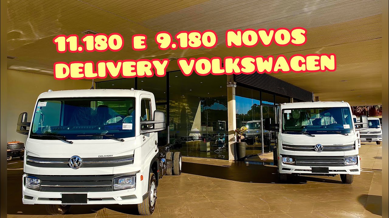 DELIVERY 11.180 e 9.180 VOLKSWAGEN - MODELO 2023 - MOTOR CUMMINS 180 CV