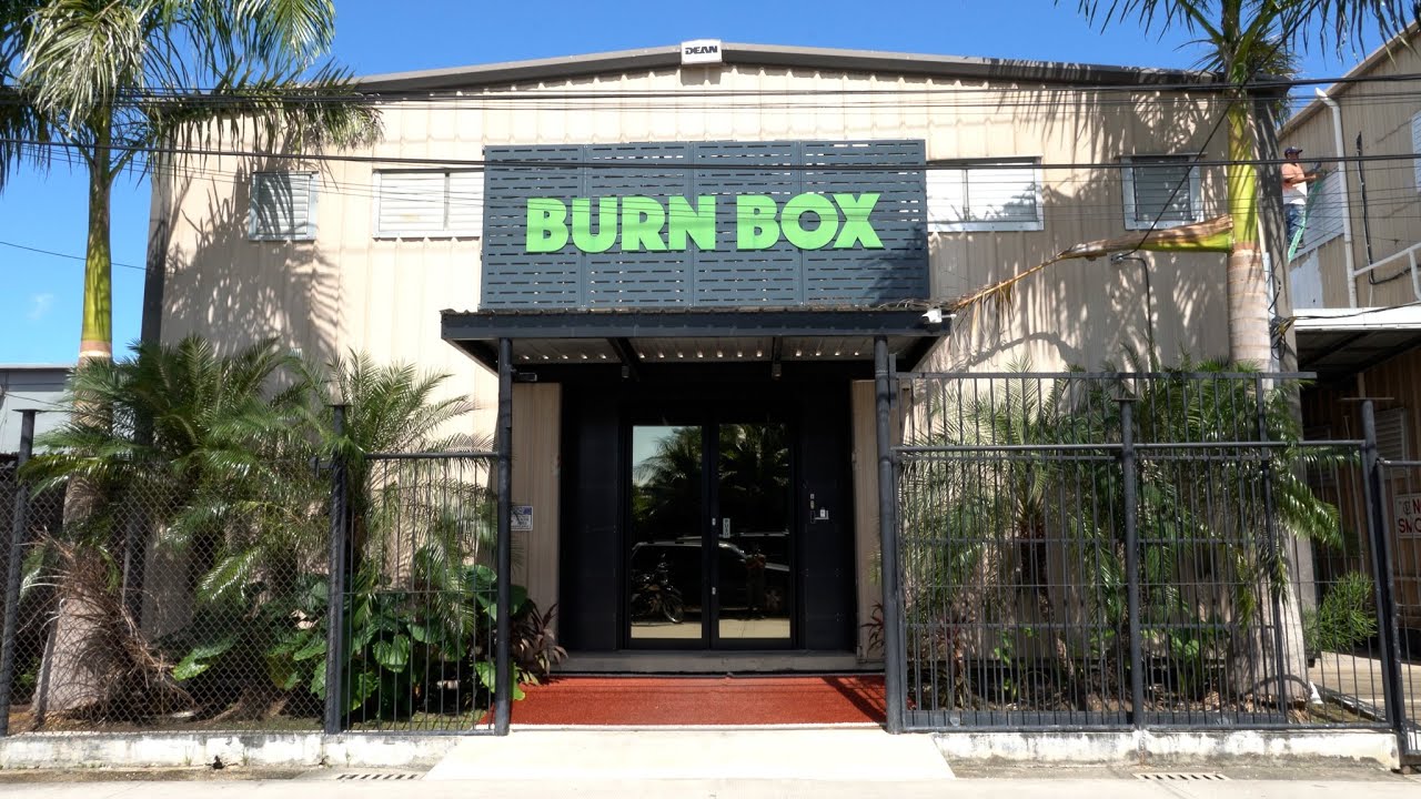 Inside Burn Box (Belize City)