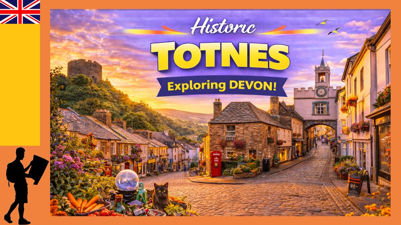 Totnes Devon: What Makes This Quirky Market Town So Unique? | Walking Tour