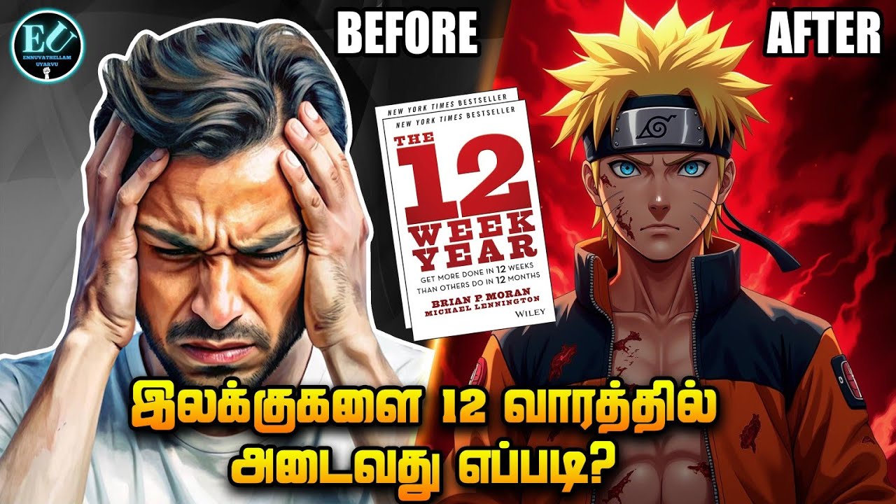 1 வருட இலக்கு = 84 நாட்களில் அடைவது எப்படி?   Week Year Book Review 