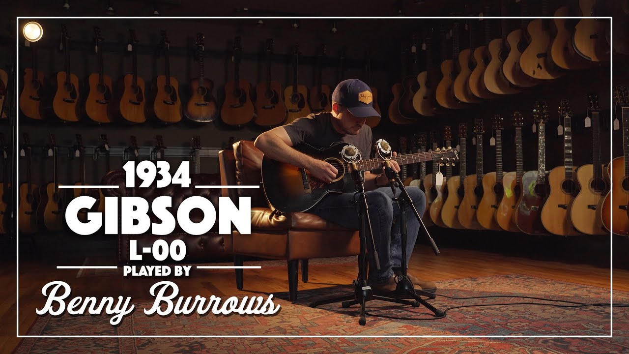 1934 Gibson L-00 played by Benny Burrows | Live at Carter Vintage Guitars | Nashville, TN
