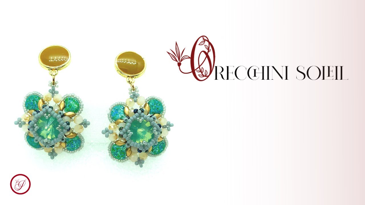 ORECCHINI SOLEIL | TUTORIAL PERLINE