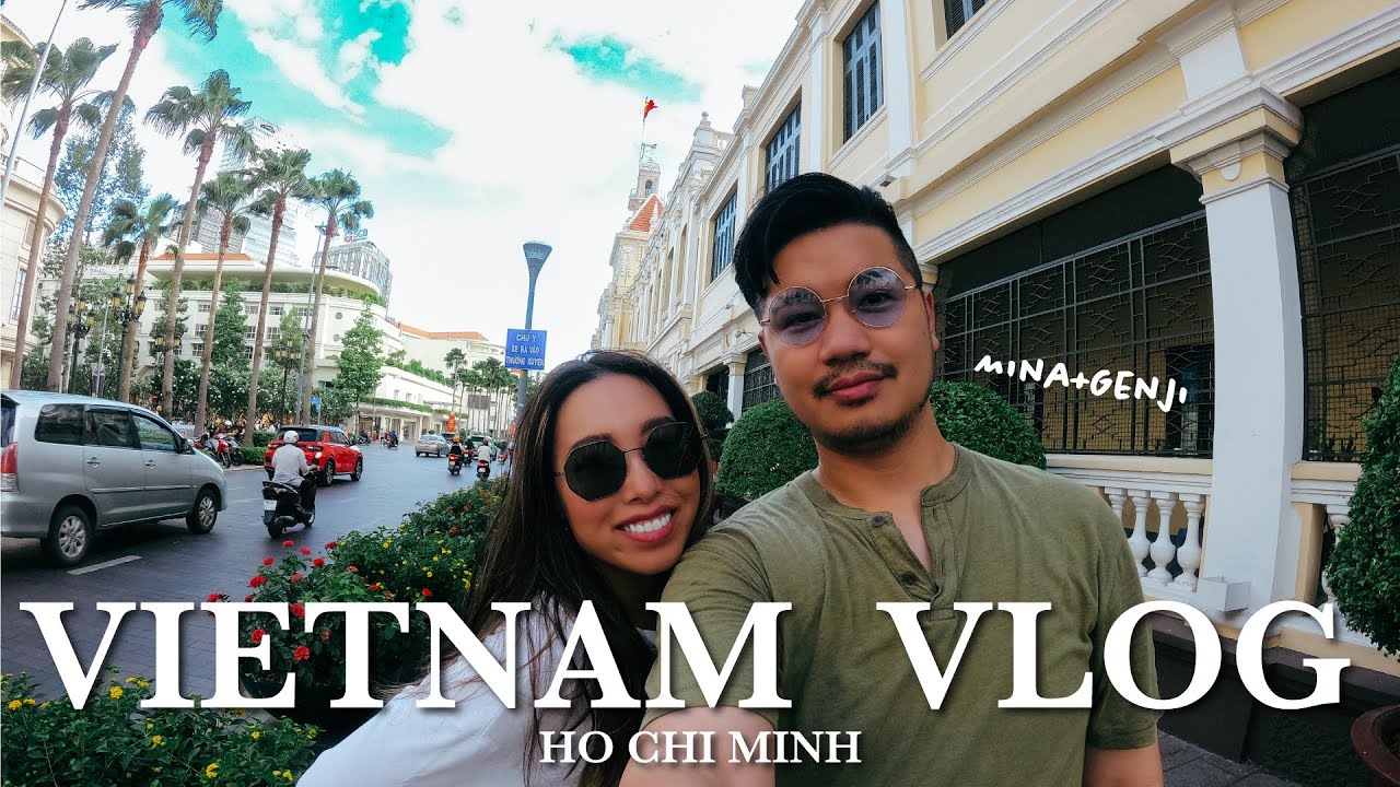 OUR FIRST TIME in Vietnam Vlog🇻🇳 First Day of Ho chi Minh City✈️/Enjoying Spring roll & Pho🍜