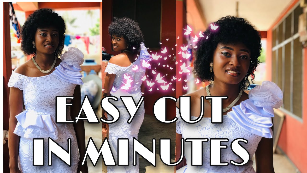 DIY / HOW TO CUT AND SEW THIS A SHAPE LONG GOWN || FREEHAND CUTTING || SIMPLE METHOD