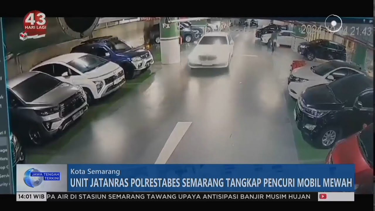 Porestabes Semarang Tangkap Pencuri Mobil Mewah