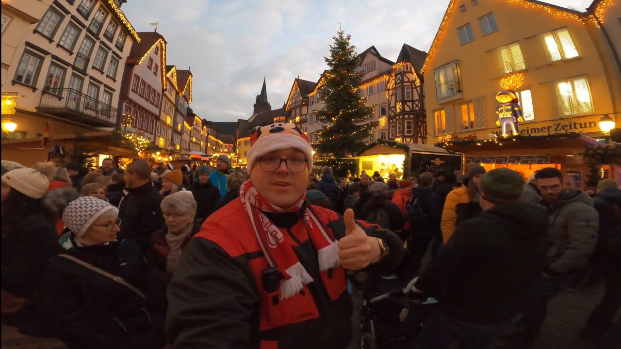 Weihnachtsmarkt Wertheim Klassischer Wertheimer Weihnachtsmarkt 2022 Unterwegs mit Justus König J.K