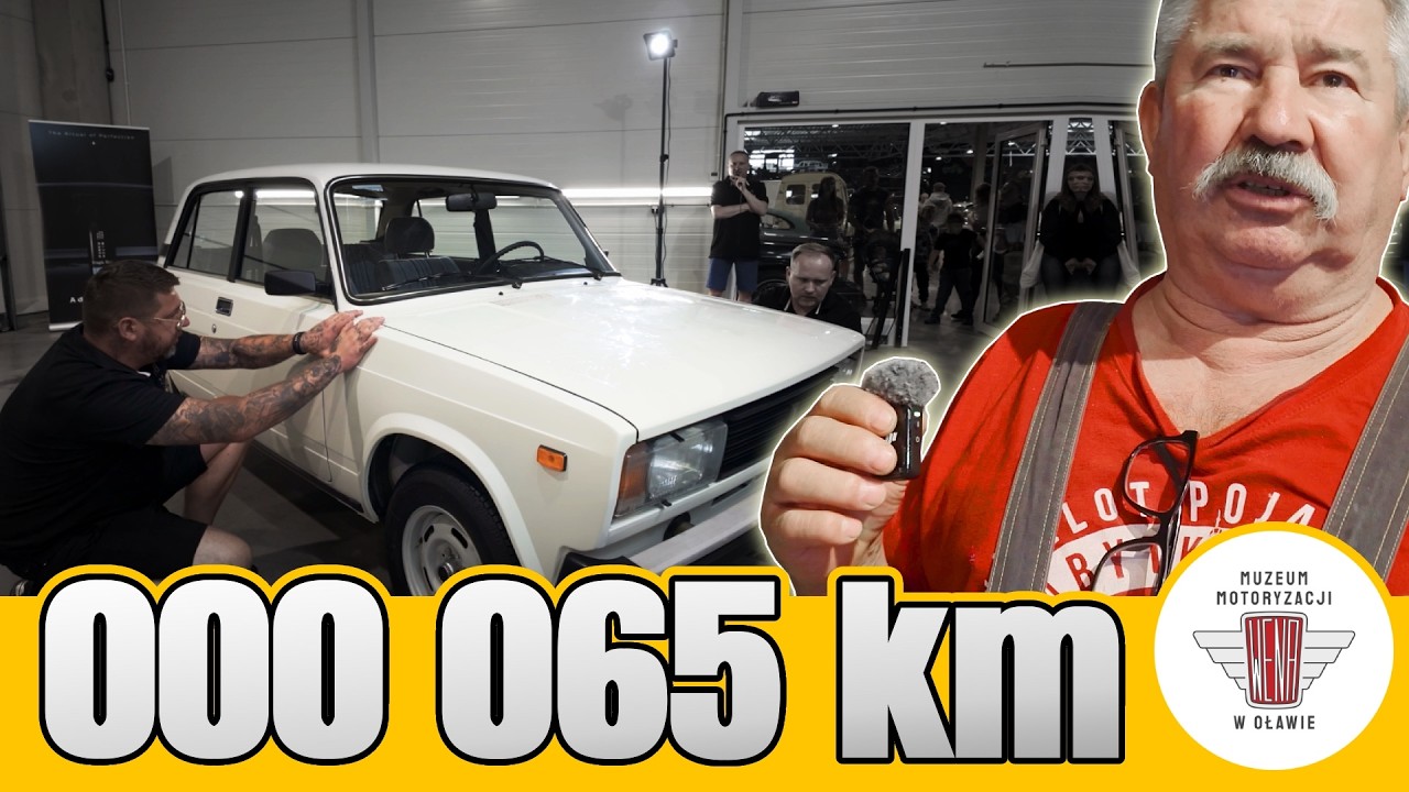 Fabrycznie NOWA Łada 2105 i kino PRL w Muzeum Wena