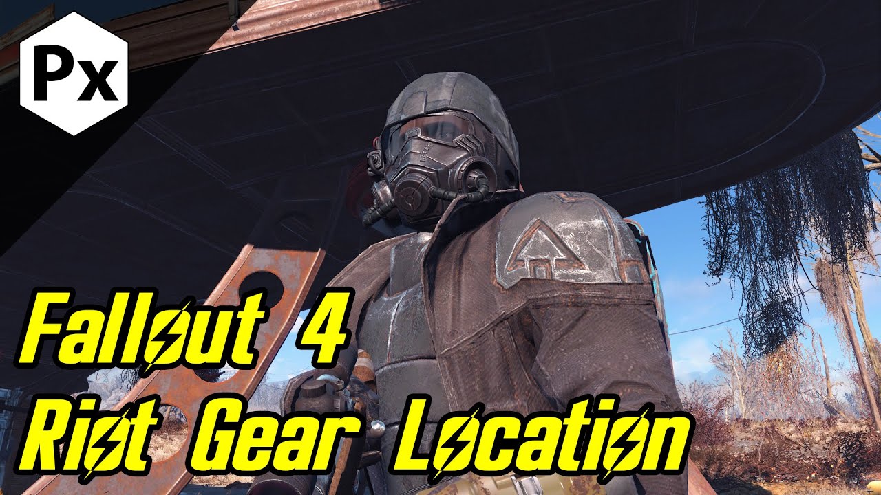 Fallout 4: Riot Gear Location (NCR Ranger Veteran Armor Mod)