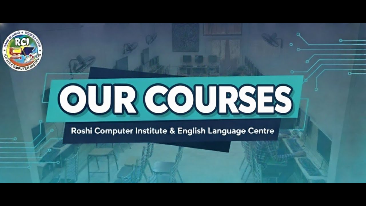 Master Your Future! 🎓 Top IT & English Language Courses at Roshi Computer Institute