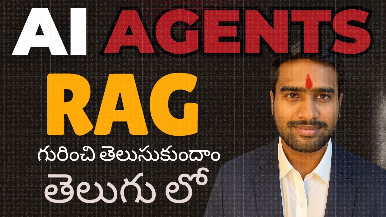 11- RAG Explained in Telugu: Teach AI About Your Data 🔥 || AI Agents in Telugu || Nerchuko
