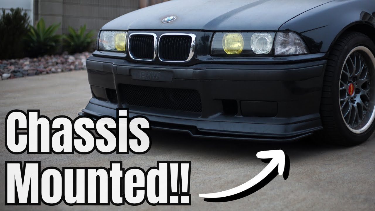Chassis Mounted Adjustable Racecar Parts For My E36 M3 | 4K