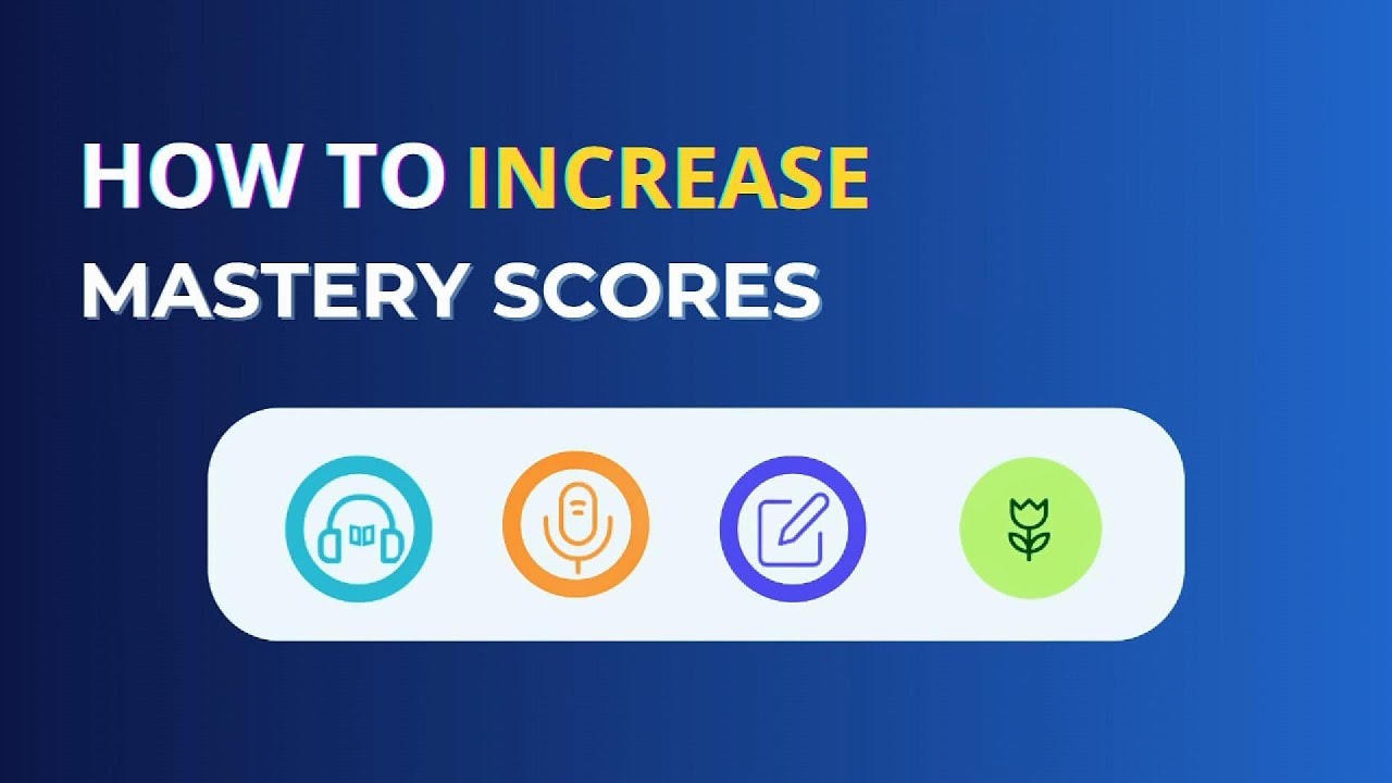 How to increase mastery scores of vocabulary | eJOY English