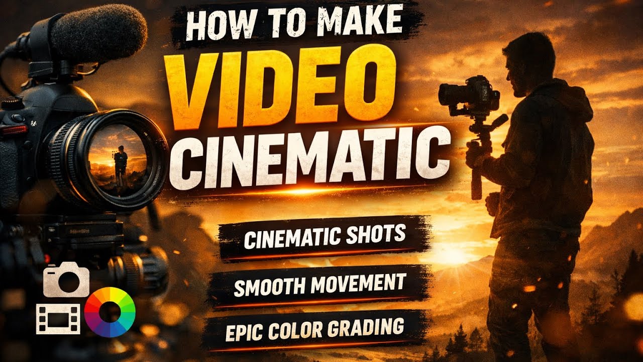 #How to make video cinematic//saim_cinematic//cinematic video kaisey banaye//color griding kaisey 🎬