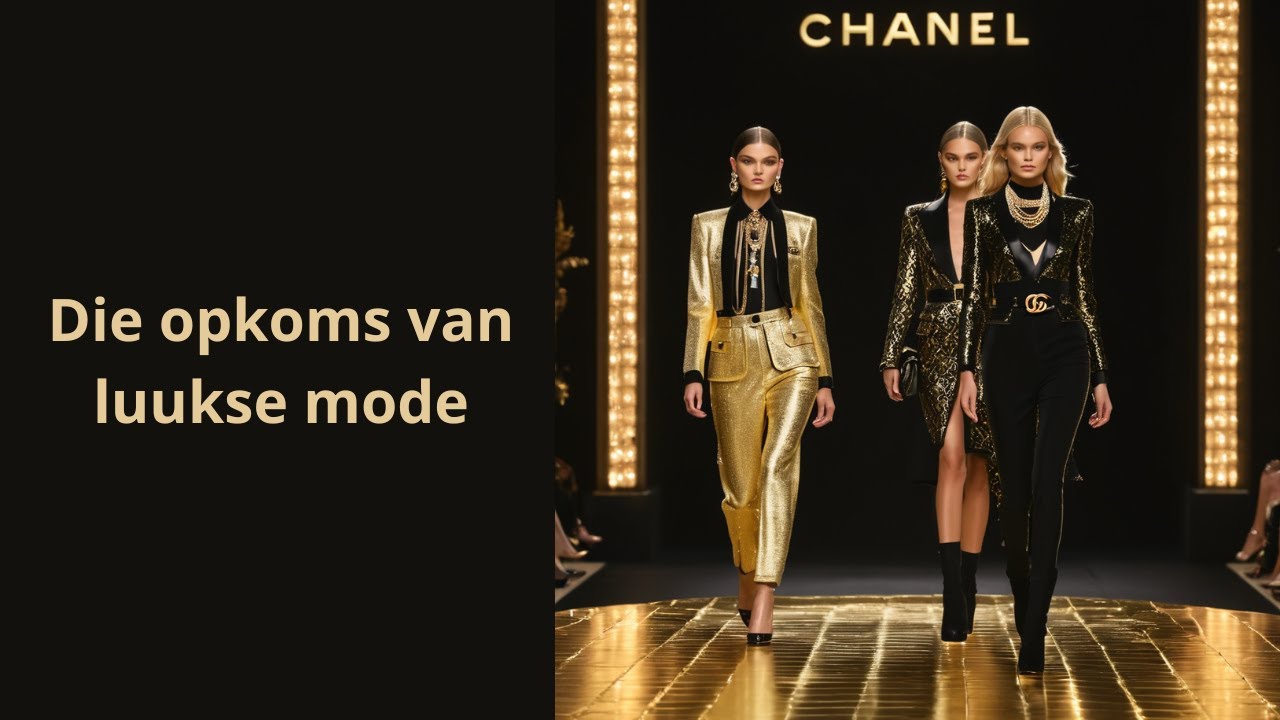Die opkoms van luukse mode: van vakmanskap tot w&ecirc;reldwye verskynsel