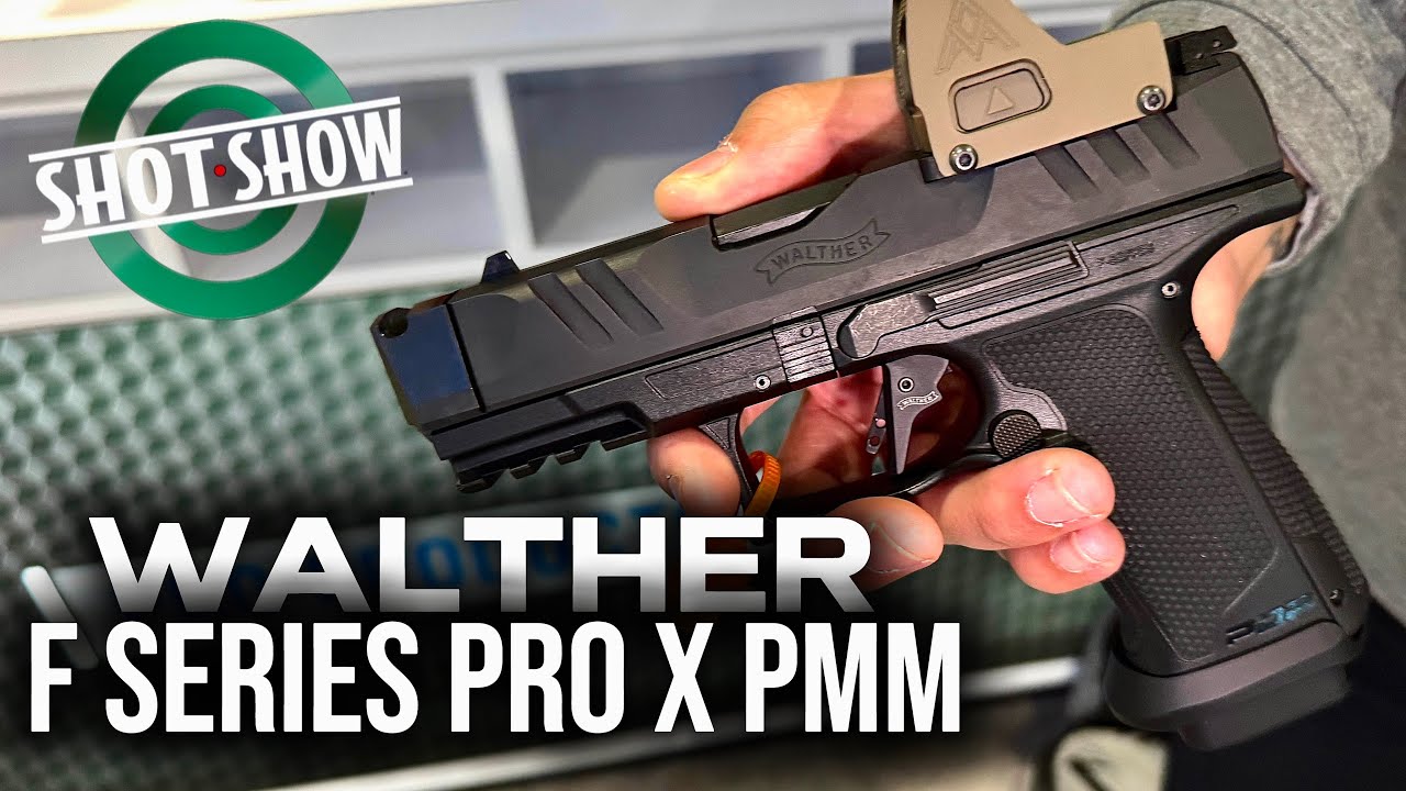 NEW Walther F-Series Pro X PMM Revealed | SHOT Show 2026 | Day 3