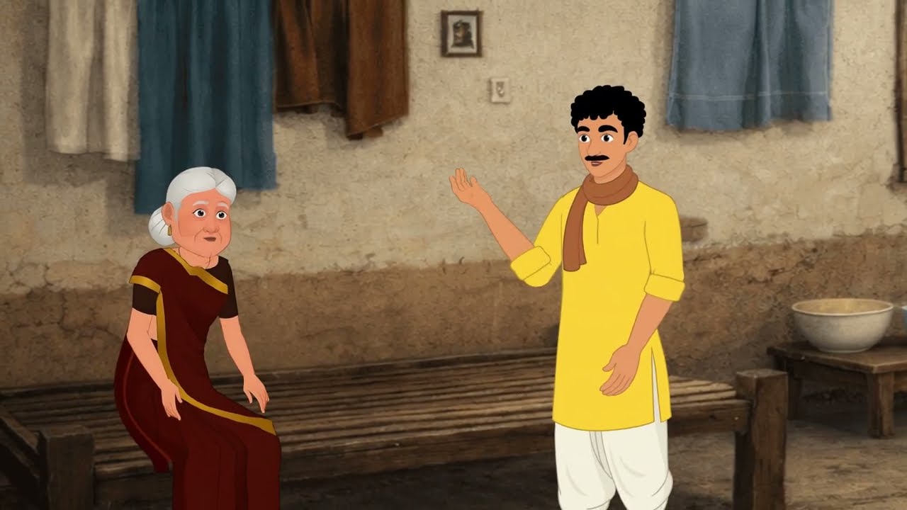 गरीब किसान का चतुर बेटा | Gareeb Kisan | Hindi kahaniya | Moral stories | Cartoon story | Kahani