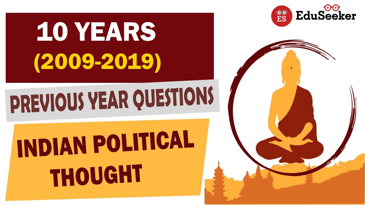 Previous Year Questions (2009-2019) | Indian Political Thought | Political Science UGC NET