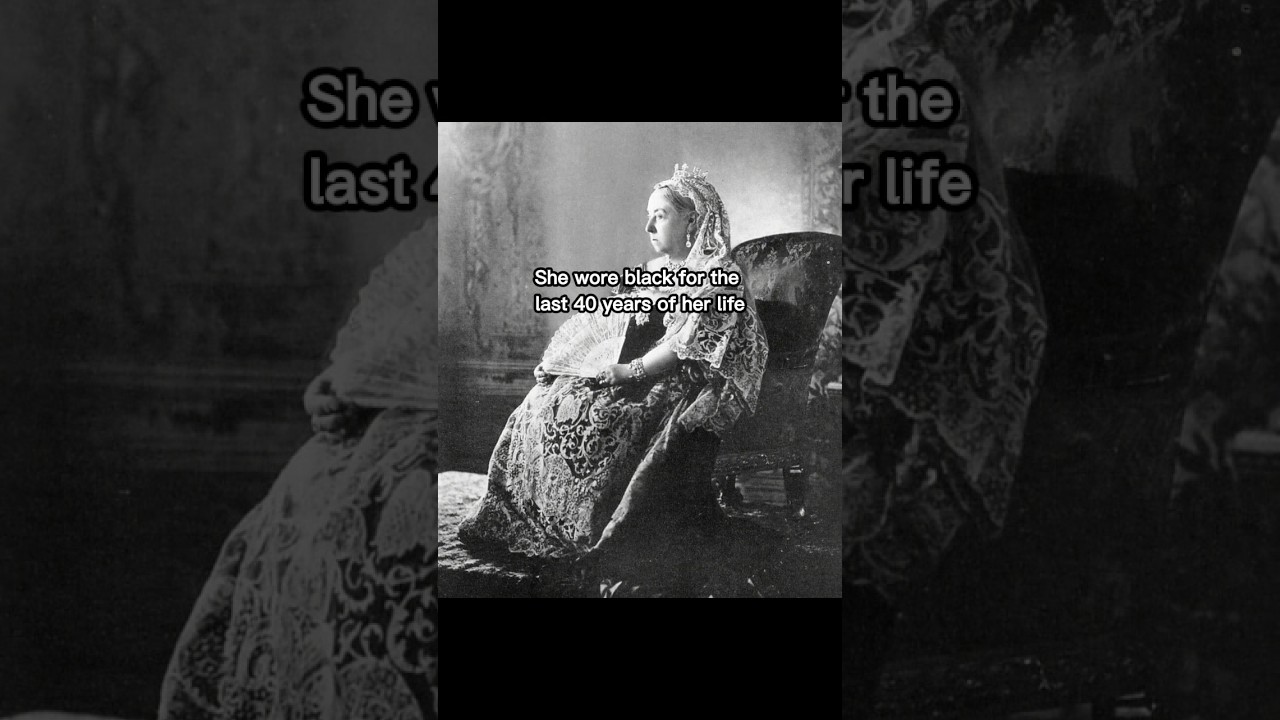 Queen Victoria’s lifelong mourning for Prince Albert 💔 