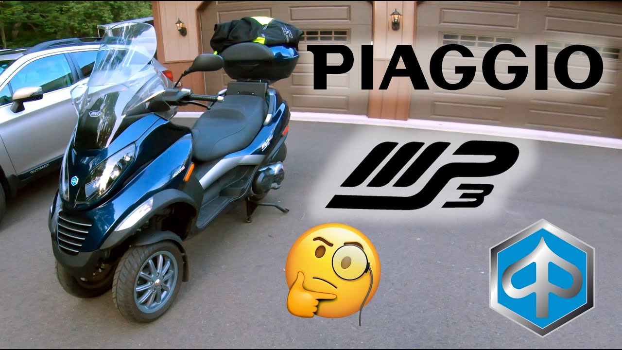🛵💨Piaggio MP3 400 — трёхколёсный самокат! 👀Тест-драйв [4K]