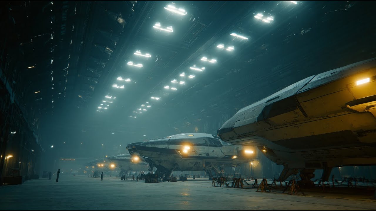 The Hangar of Unfinished Journeys // 1Hour Ambience