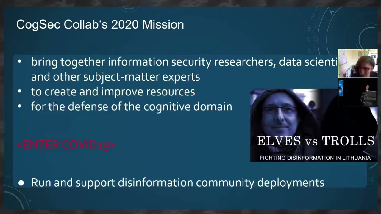Roger Johnston & Sara Jayne Terp   AMITT   Adversarial Misinformation Playbooks