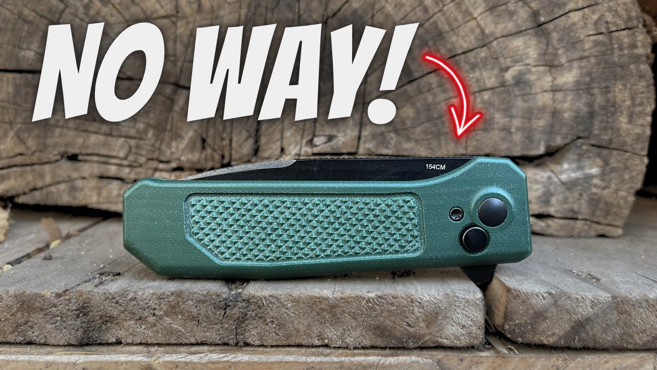 Never Seen A Pocket Knife Have This Feature Before! 154CM Kizer Brat