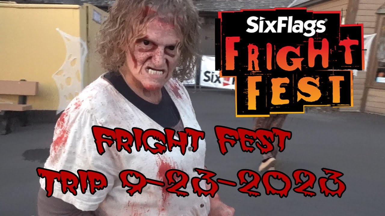 Fright Fest Trip 9-23-23 At Six Flags Great America