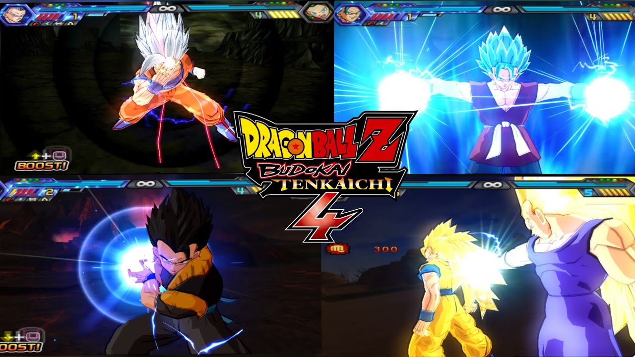 Dragon Ball Z Budokai Tenkaichi 4 BETA 13 - All Ultimate Attacks
